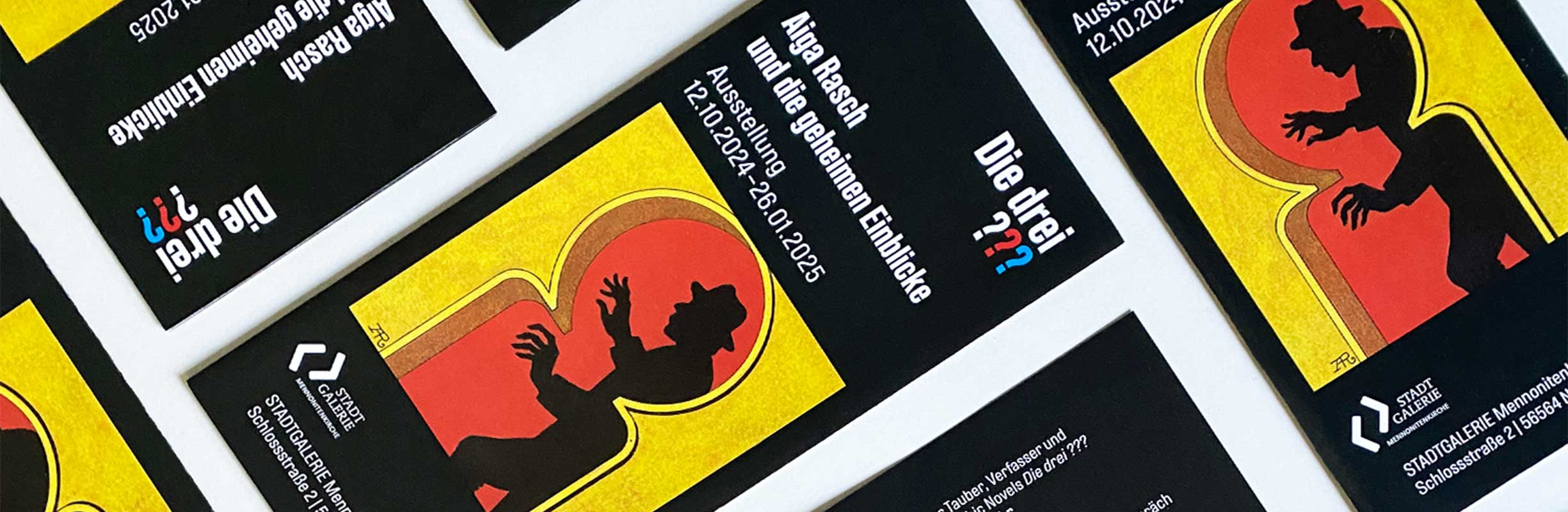 Die drei ??? Flyer gestaltet unsere Design Agentur Hamburg