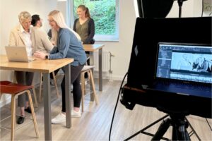 Fotoshooting für Kunden. Webdesign duj Design agentur Hamburg und design agentur köln