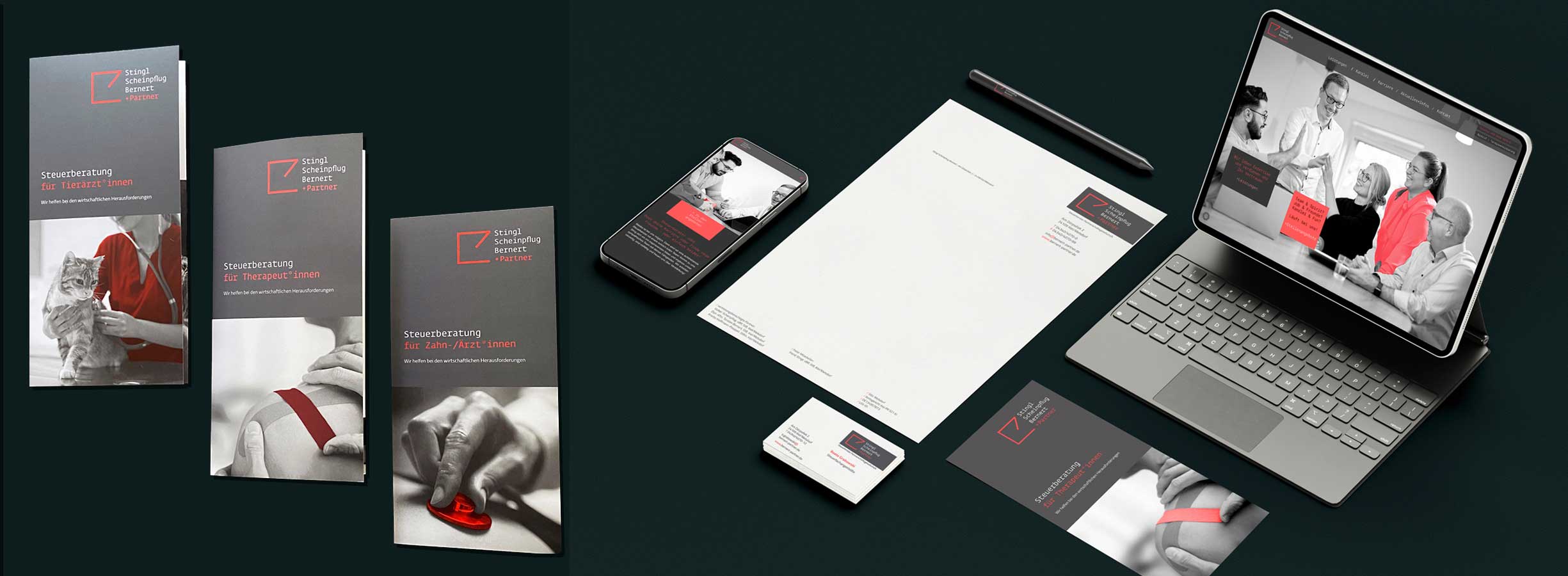 Logodesign, Webdesign, Branding, Briefbogen für Kanzlei in Kiel von designagentur Hamburg